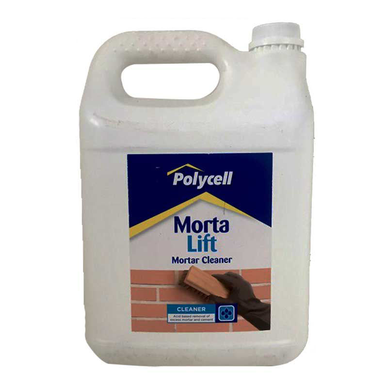 POLYCELL Morta Lift Mortar And Cement Remover and Cleaner 5 Litre