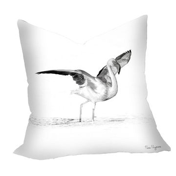 lesser flamingo kleinflamink phoenicopterus minor Luxury Scatter By Fanie Heymans Large