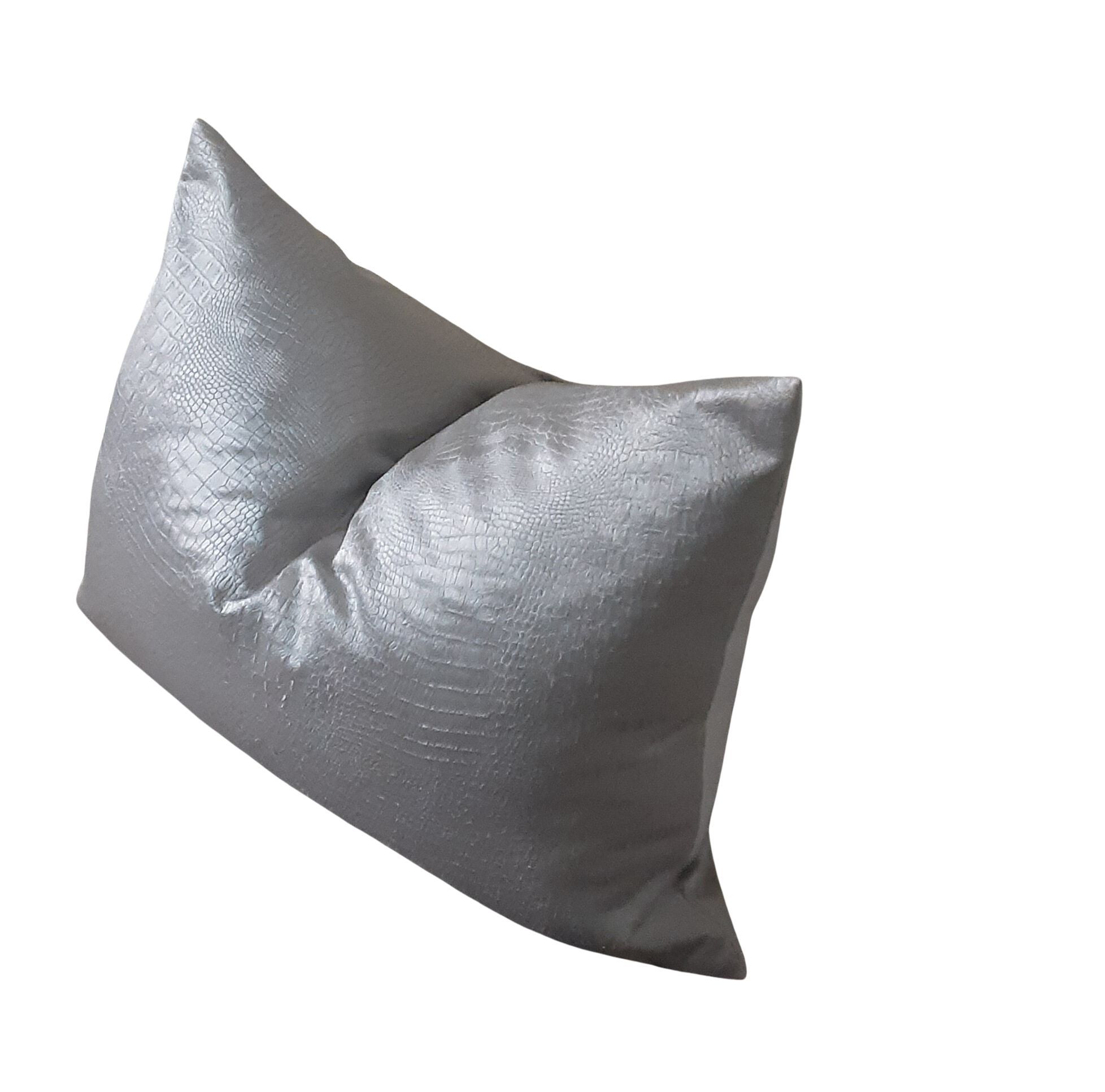 Silver  Croc Luxe 40x50