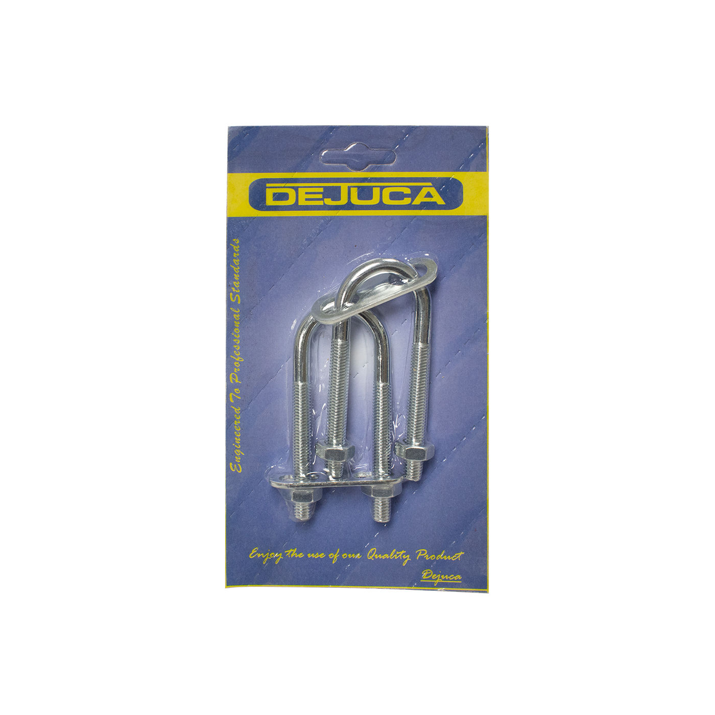 Dejuca - U-bolt With Plates - 8 X 25mm - 2/pkt - 5 Pack