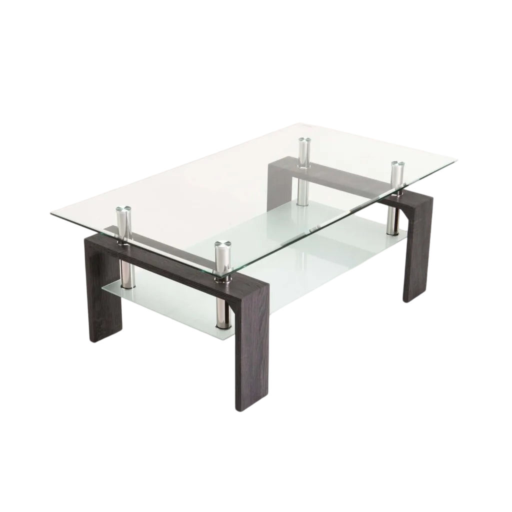 Vividitto - Aberfeldy 110x60cm Coffee Table - Grey