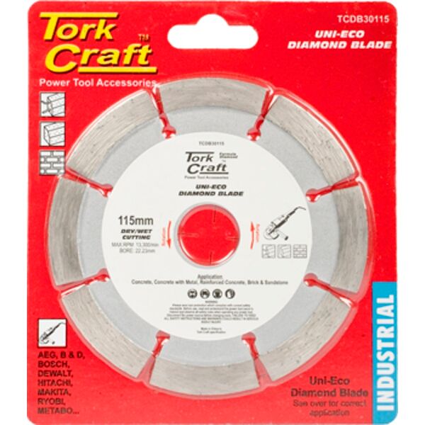 Diamond Blade Segm. 115Mm Reinf.Concrete
