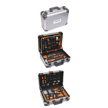 HARDEN 155 Piece Aluminium Toolkit Set