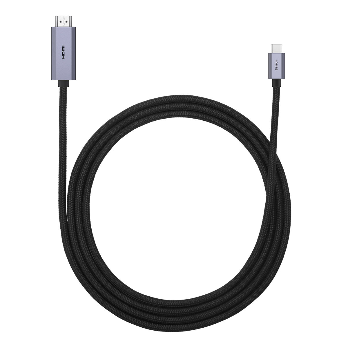 Baseus Graphene Series Type C - HDMI 2.0 Cable Adapter 4K 60Hz 2m - Black