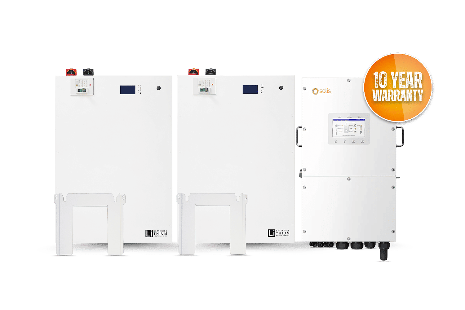 Solis Hybrid 12K & 2x LBSA 51.2V 208Ah 10.6kWh