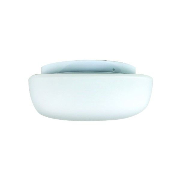 230VAC,  1xE27,  Square Cheese Head Ceiling Mount 200x200mm