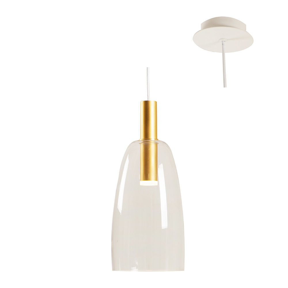 Eurolux - Candle - Pendant - 145mm - Gold