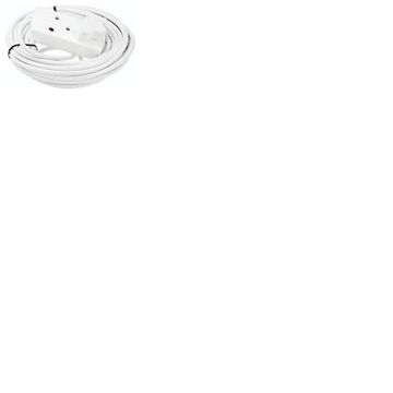 Extension cord 10amp 3metre white HG 1mm