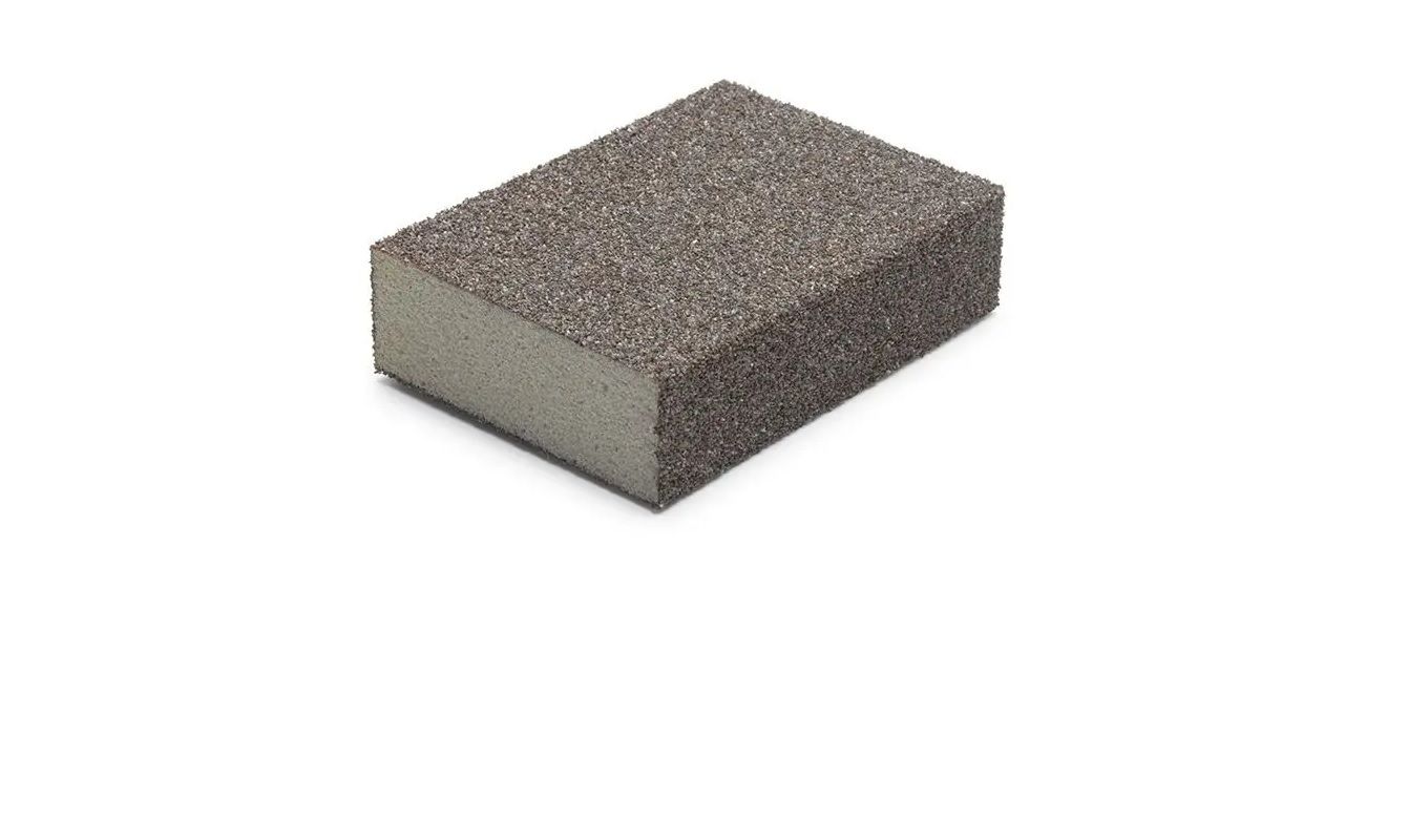 Foam Abrasive Sanding Block, 4-Sided, Fine (4 pack) BY WOODLY