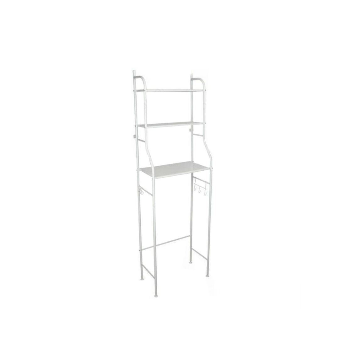 3-Tier Adjustable Standing Storage Toilet Rack 1029065