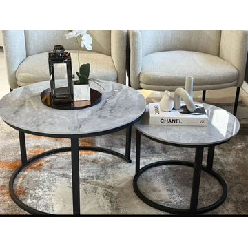 IG Furn- Space Savers Nesting Tables Black Frame