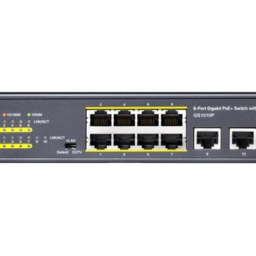 Cudy 10 Port Gigabit 8 Poe 100W Poe Switch Gs1010P