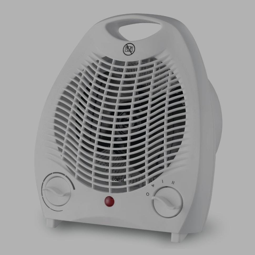 Omega 2000W Fan Heater - Powerful, Compact & Efficient Heating NSB-A4