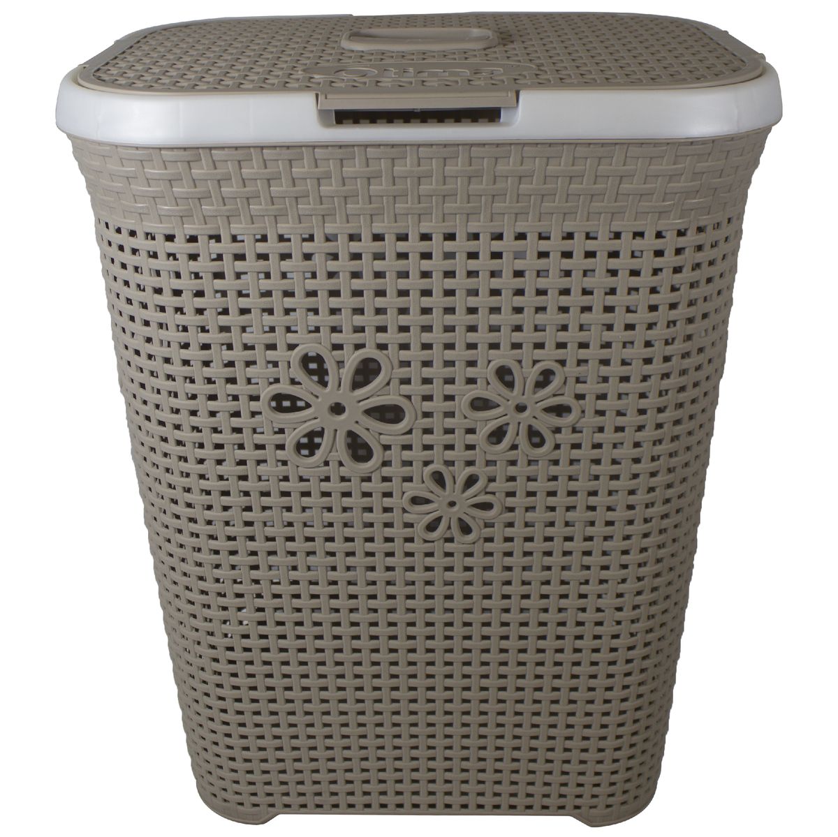 Otima Daisy Laundry Basket 50L - Latte