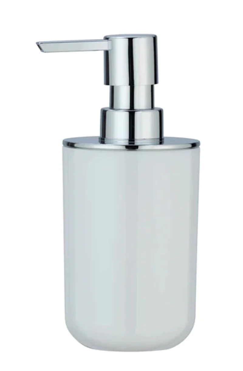 WENKO - SOAP DISPENSER - POSA - PLASTIC - WHITE/CHROME