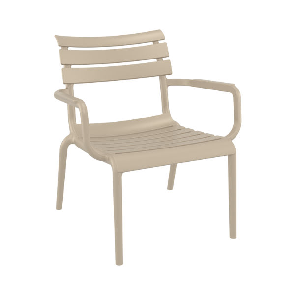 Siesta exclusive Paris Lounge Arm Chair - Taupe