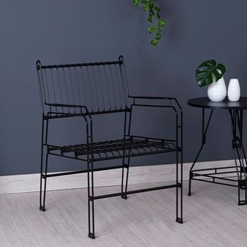 Niva Armchair Black
