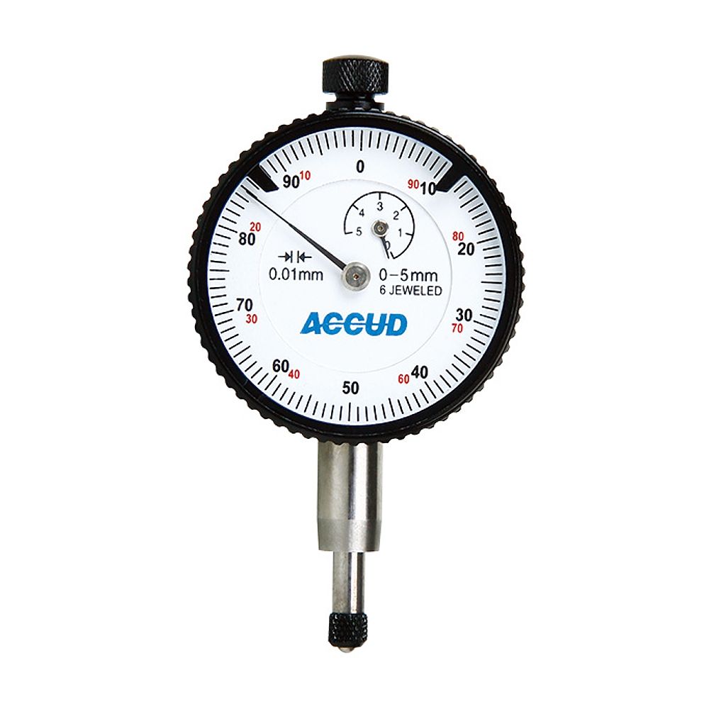 SHOCKPROOF DIAL INDICATOR FLAT BACK 5MM