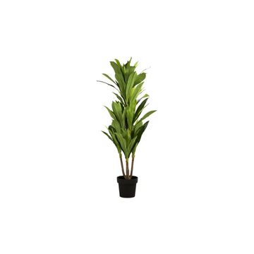Faux Dracaena Plant in Plastic Pot – Artificial Indoor Plant 130cm