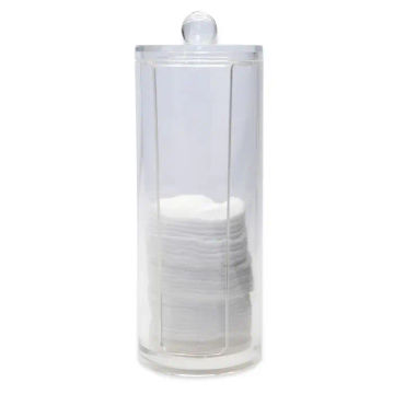 Woodly Cosmetic Organiser, Round, Clear, 193mm x 70mm