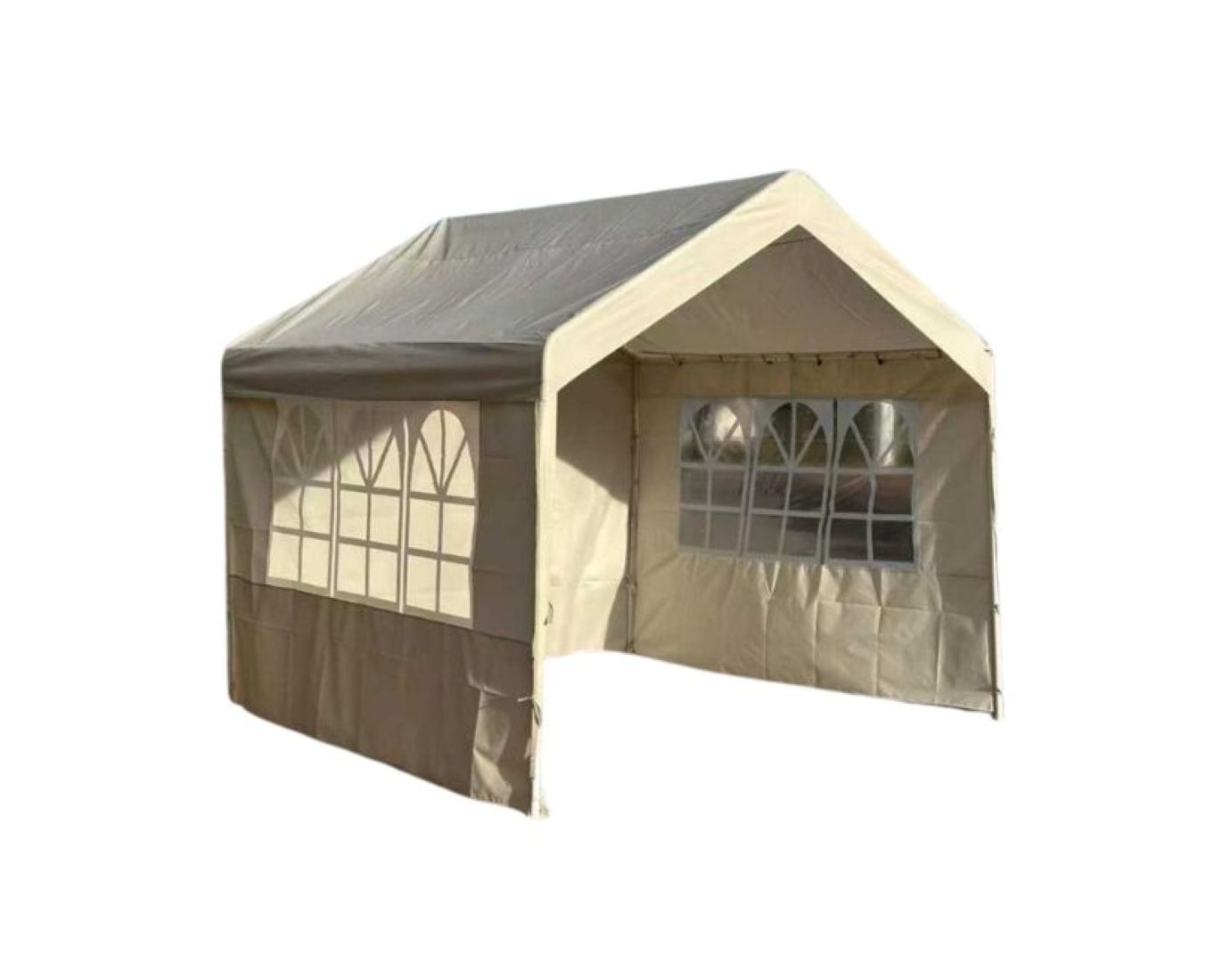 VistaLuxe 3mx3m Arched-Window Event Canopy Tent