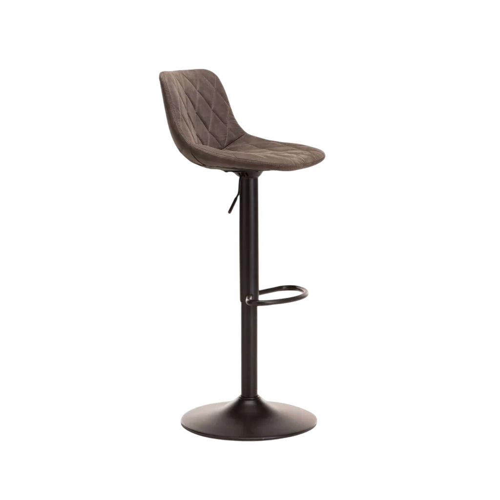 Vividitto -Savanna Fabric Barstool - Grey