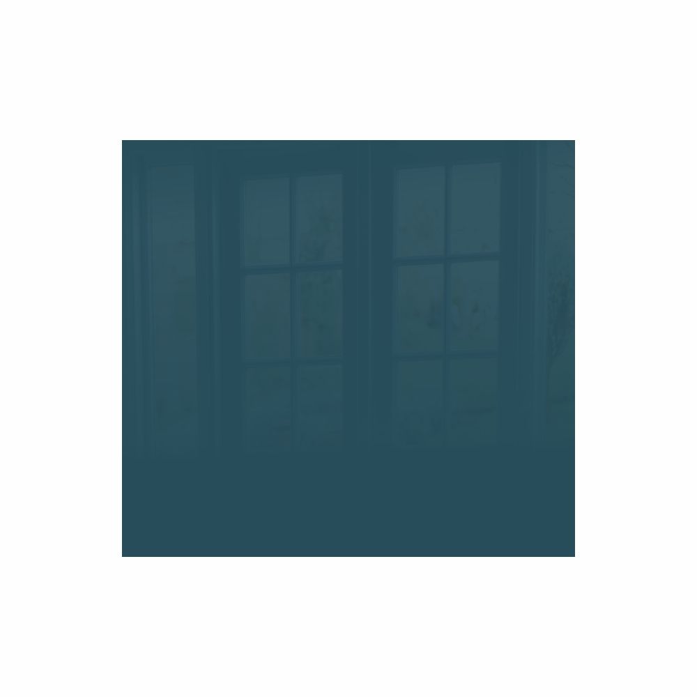 Decorative Glass Wall Tile (598 X 650 X 6mm) Ocean Blue