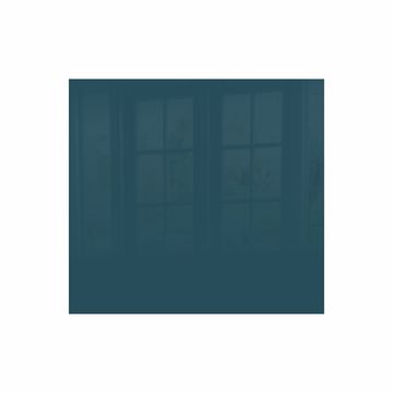 Decorative Glass Wall Tile (598 X 650 X 6mm) Ocean Blue