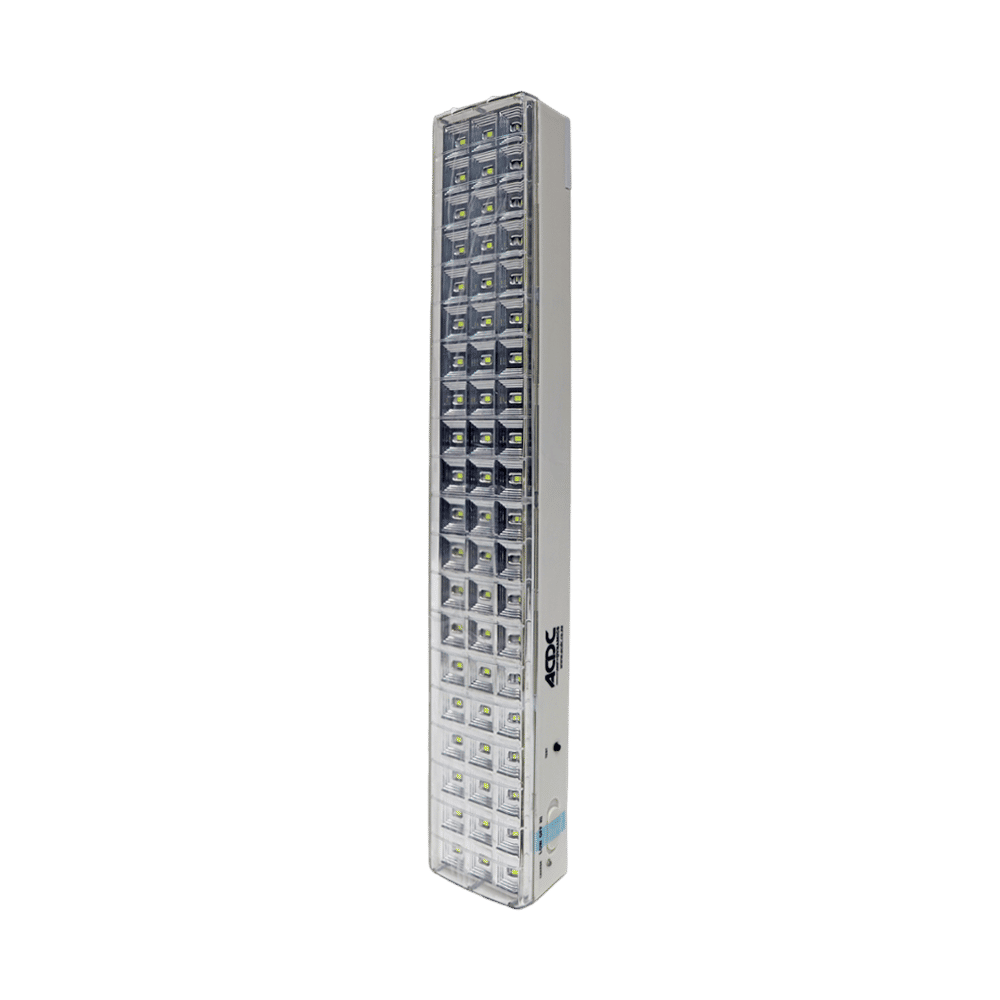 60 LED EMERGENCY LIGHT 3.7V 1.8AH 392X58X43MM