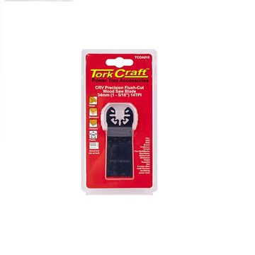 Tork Craft - Quick Change Flush Cut Wood Saw Blade 34mm - 3 Pack