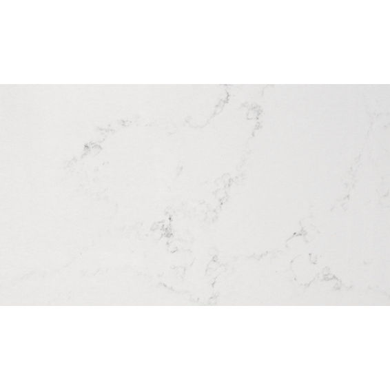 Kitchen Countertop Quartz D60Cm X H2Cm Misty Carrara
