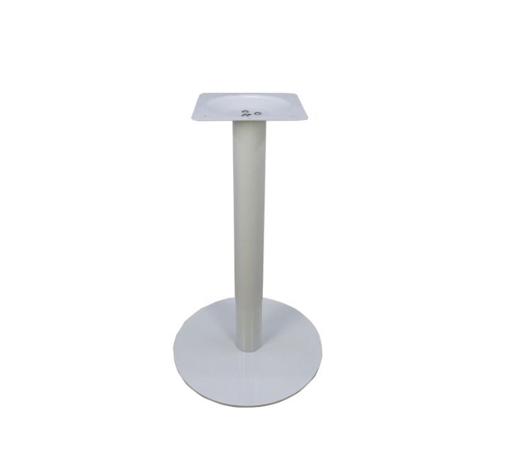 Vividitto - Round Cafe Table Base - White