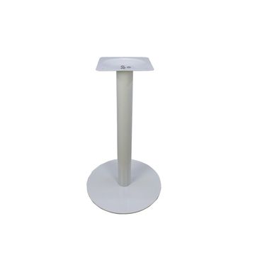 Vividitto - Round Cafe Table Base - White