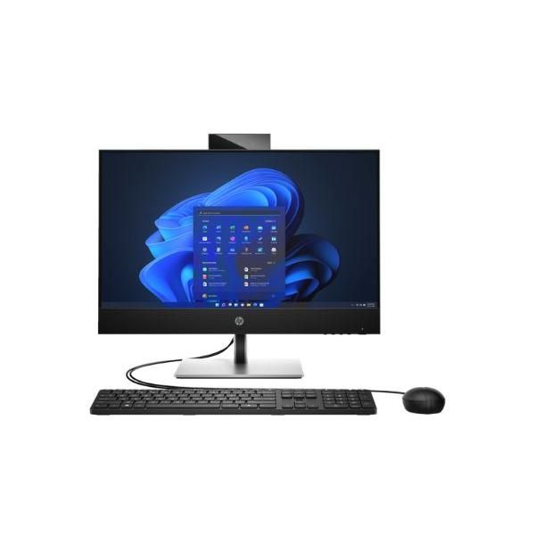 HP ProOne 440 G9 23.8 Non Touch AIO Core i7 14700T 16GB (1x16GB) DDR5 512GB PCIe NVMe Win 11 Pro 64 Wi Fi 6E +BT 5. HP 125 BLK kbd+Mouse DVD Writer ODD HP 3 year Next Business Day Onsite
