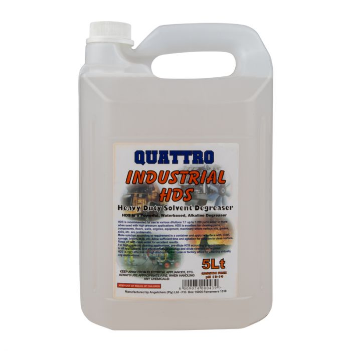 Quattro Degreaser Industrial HDS Cleaner - 5 Litre