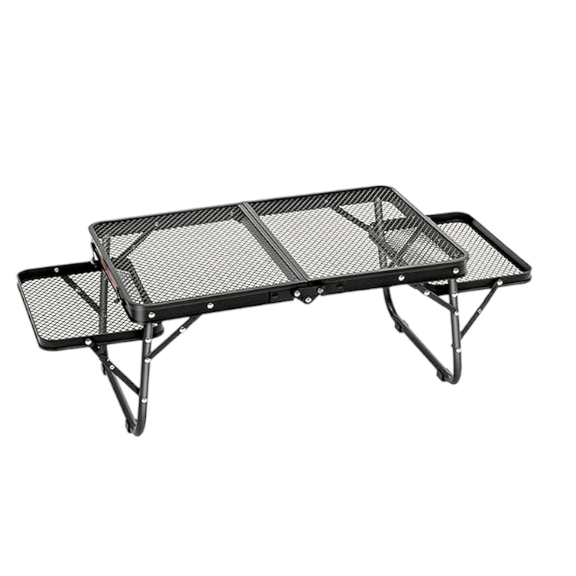 Portable Folding Camping Table with Side Trays - JG20375697