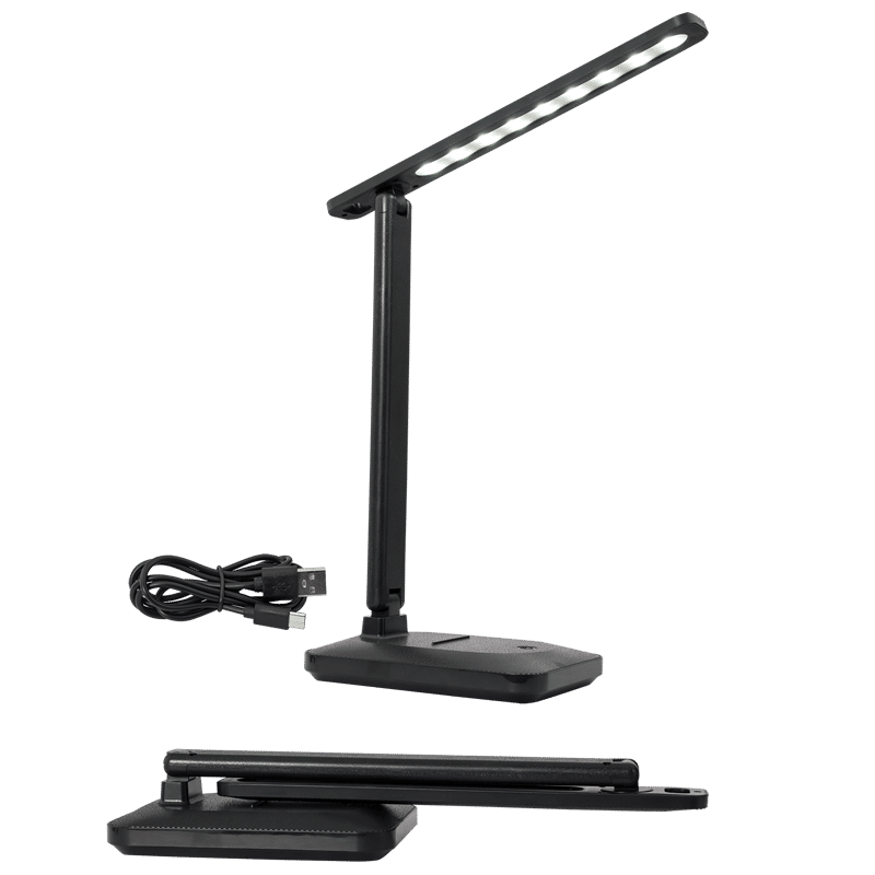Multi-functional Rechargeable Folding Desk Lamp with Touch Switch