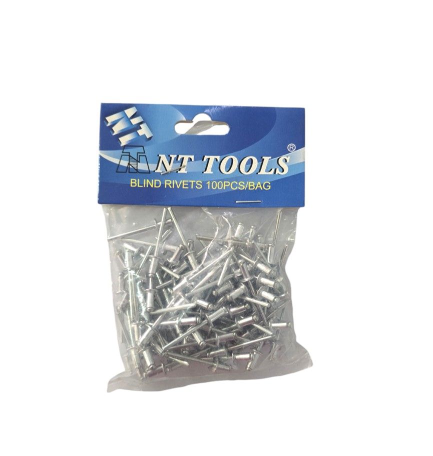 NT TOOLS Blind Pop Rivets 4.0X8mm 100pcs