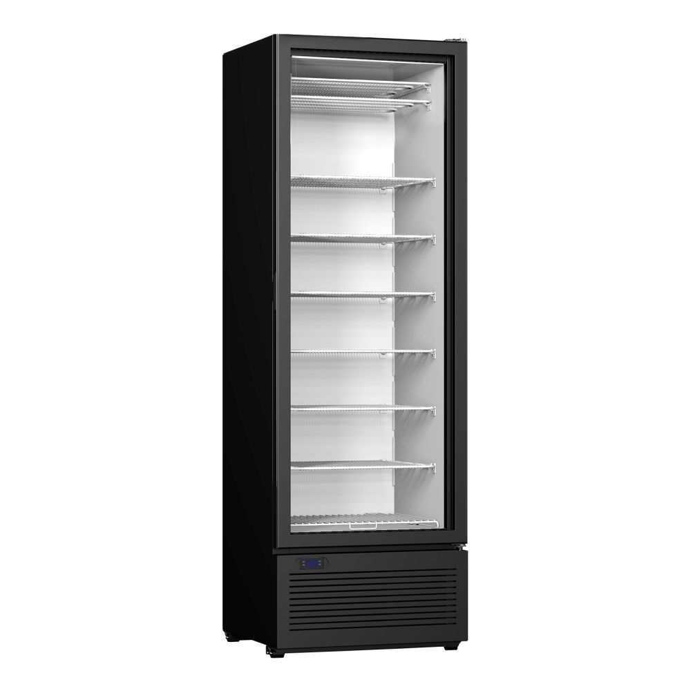 Upright display freezer