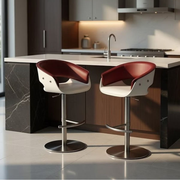 Ondine Rotatable Premium High Bar Chair -Set of 2