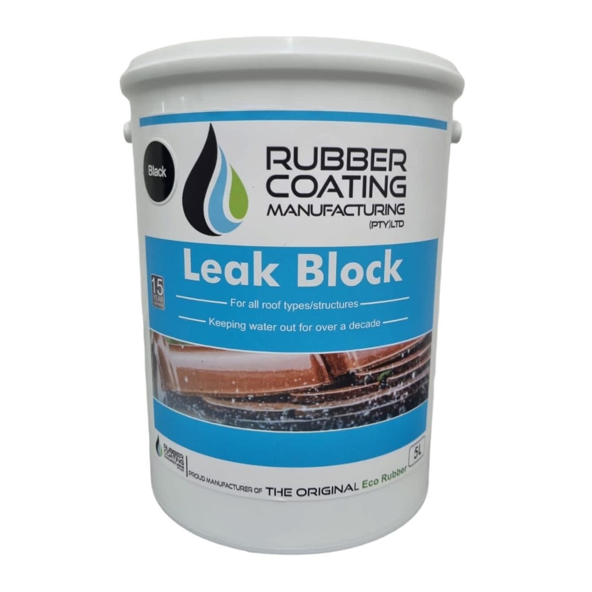 Rcm Leak Block Black 5 L