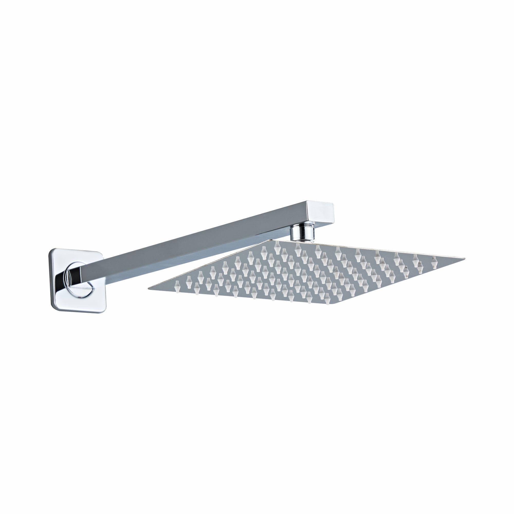A001&8S 40cm Rectangular Shower Arm and 20cm Square Shower Head Set