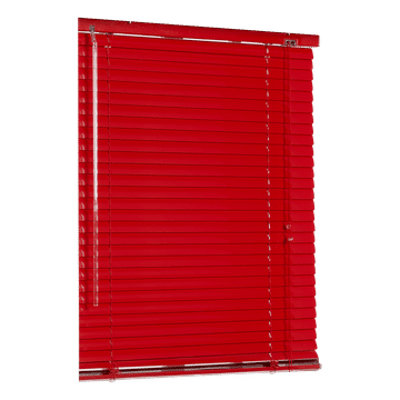 25 mm Aluminium Venetian Red 600 X 1600