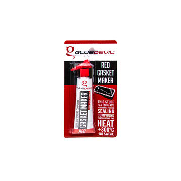 Glue Devil - Silicone - Gasket - Rtv - Red - Tube  - 70ml  - 2 Pack