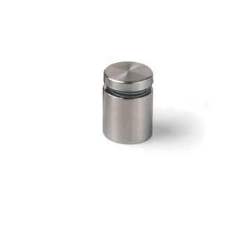 Glass Stand Off, 304 Stainless Steel, H25mm x 25mm (4 pack) BY WOODLY