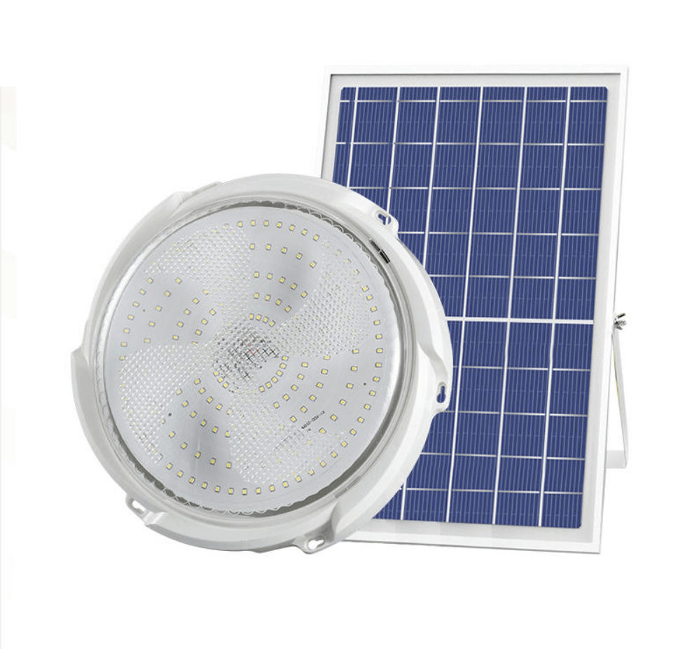 Solar Powered LED Ceiling Light With Remote Control 200W