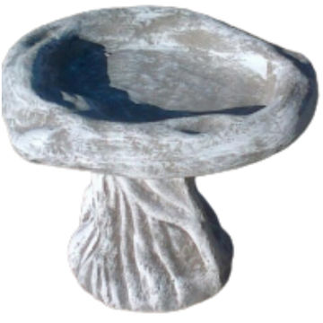SMALL ROCK BIRD BATH