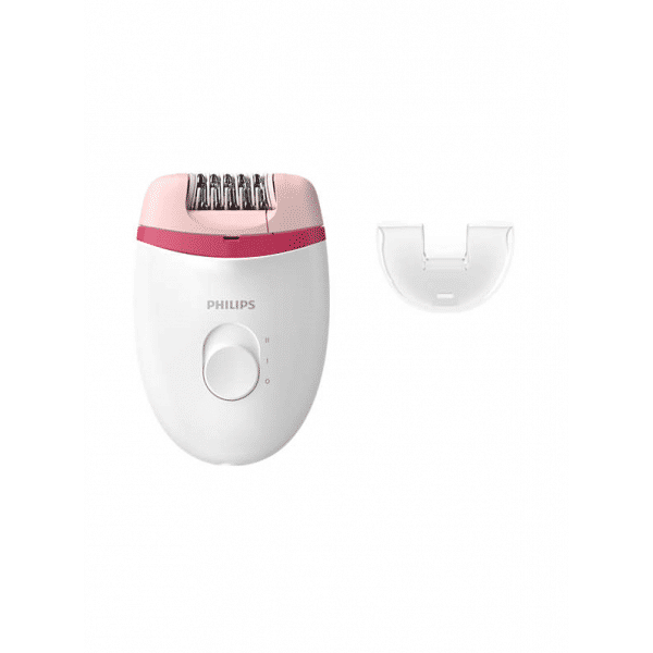 Philips Satinelle Essential Corded Compact Epilator White/Pink BRE235