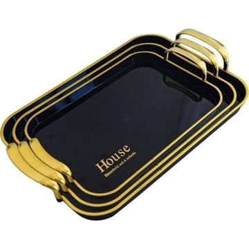 Acrylic Decorative Tray Set of 3