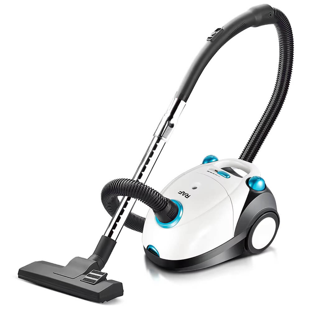 1200W Handheld Automatic Canister Vacuum Cleaner - White